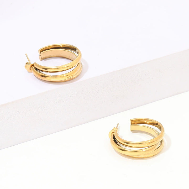 Vintage Stylish Gold Women&