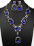 Women's Retro Exaggerated Necklace & Earrinngs Jewelry Set