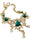 Stylish Necklace Earrinngs Jewelry Set with Delicated Rhinestone