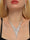 Women's Versatile Luxury Tassel Necklace and Earrings Jewelry Set