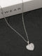 Vintage Heart-Shape Micro-Pave Zirconia Earrings and Pendant Necklace Set