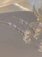 Luxurious Zirconia and Pearl Drop Earrings for Women
