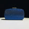 Alloy Solid Color Glitter Crystals Clutch Women's Handbags