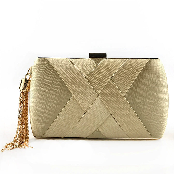 Elegant Tassel Clutch Women&