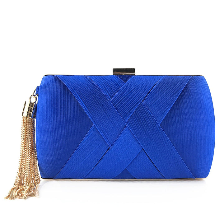 Elegant Tassel Clutch Women&