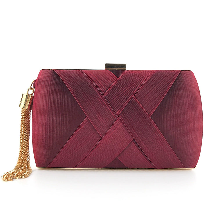 Elegant Tassel Clutch Women&
