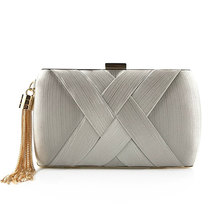Elegant Tassel Clutch Women&