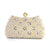 Flower Shining Pearls Clutch Women's Handbags