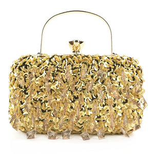 Delicate Shining Beading Clutch Women's Handbags