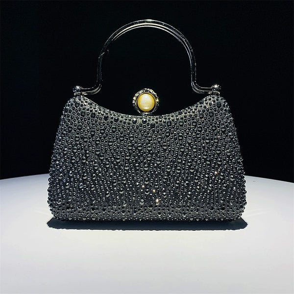 Alloy Glitter Rhinestone Clutch Women's Handbags