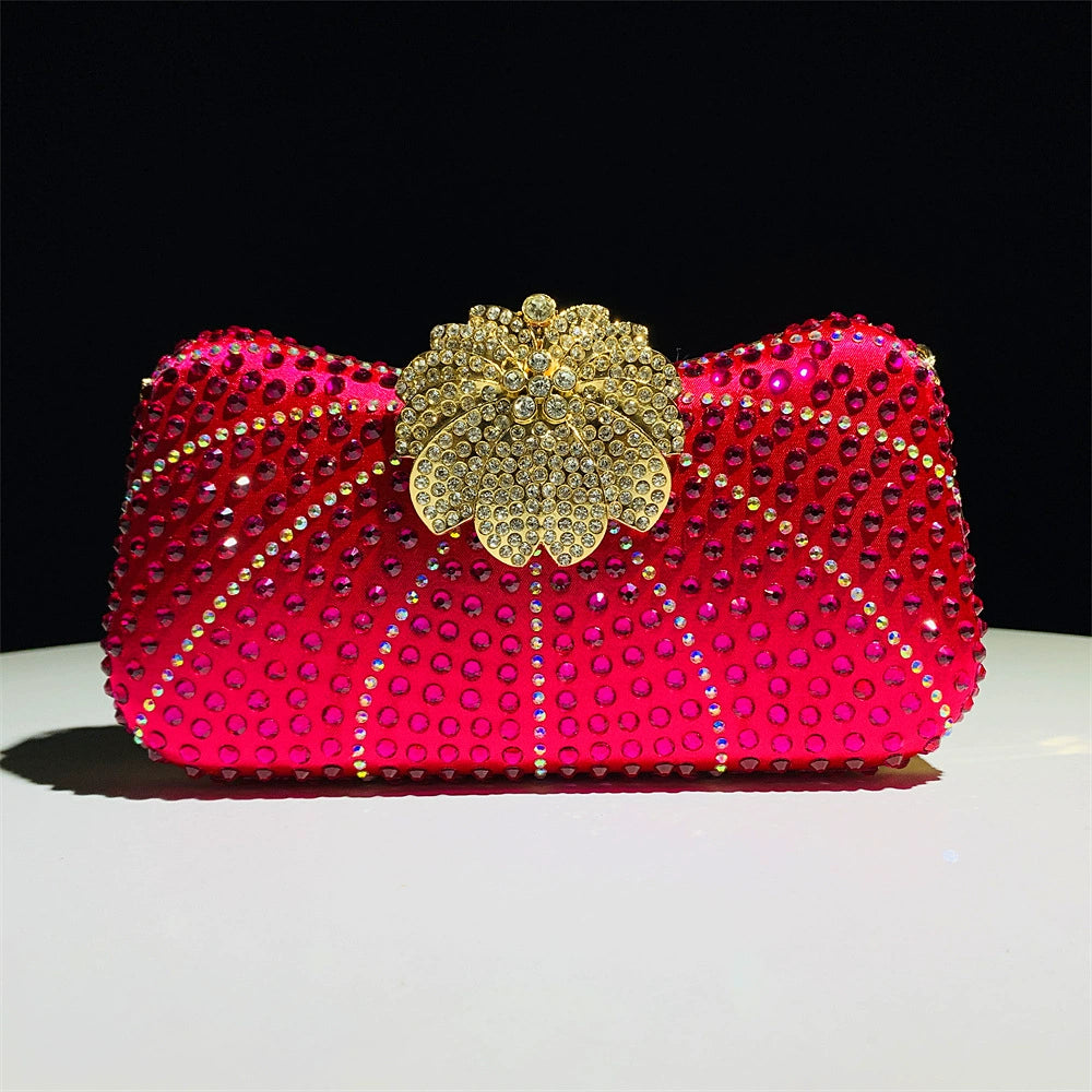 Alloy Gorgeous Rhinestone Clutch Women&