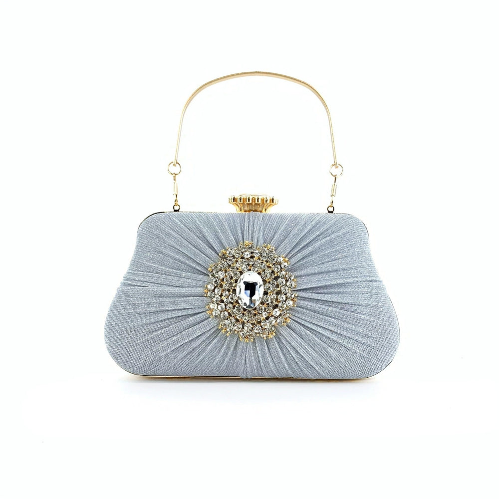 Delicate Gorgeous Diamond Clutch Women&