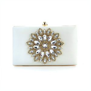 Delicate Gorgeous Rhinestone Clutch Unique Handbags