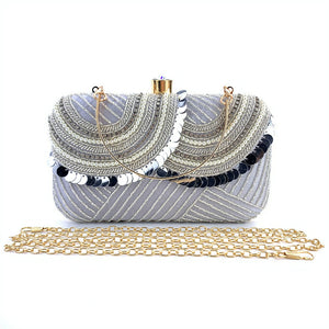 Gorgeous Shining Pearls Clutch Unique Handbags