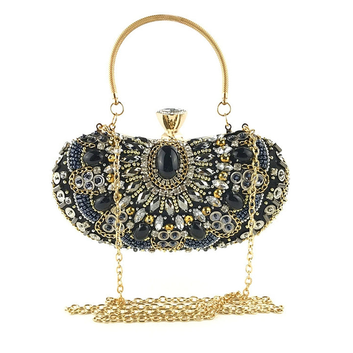 Shining Rhinestone Clutch Women&