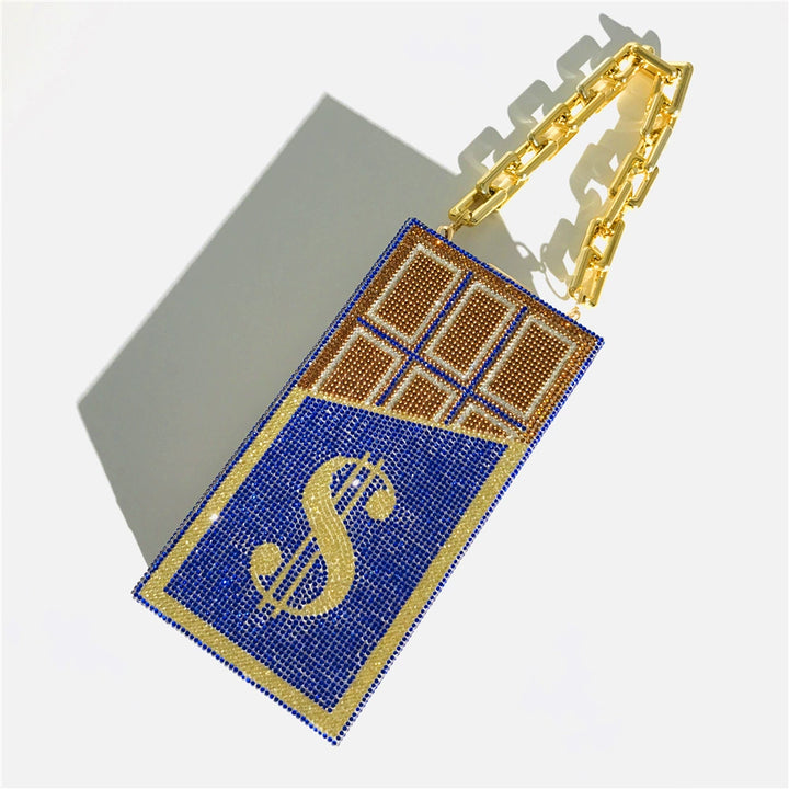 Alloy Sparkly Rhinestone Clutch Women&