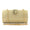 Alloy Solid Color Sparkly Leaf Clutch Women's Handbags