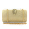 Alloy Solid Color Sparkly Leaf Clutch Women's Handbags