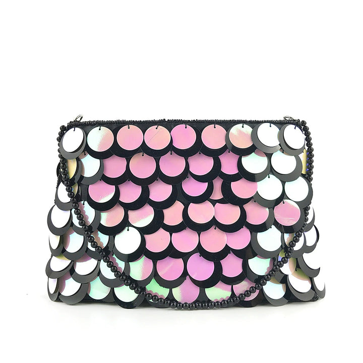 Delicate Sequins Beading Clutch Women&