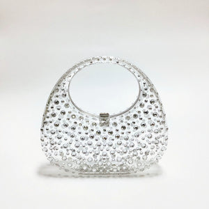 Charming Rhinestone Clutch Women's Handbags