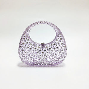 Charming Rhinestone Clutch Women's Handbags