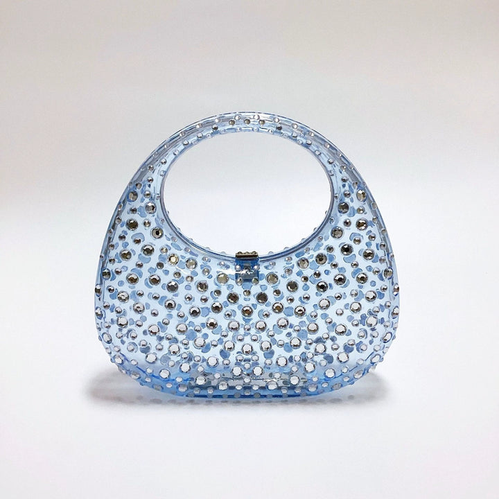 Charming Rhinestone Clutch Women&