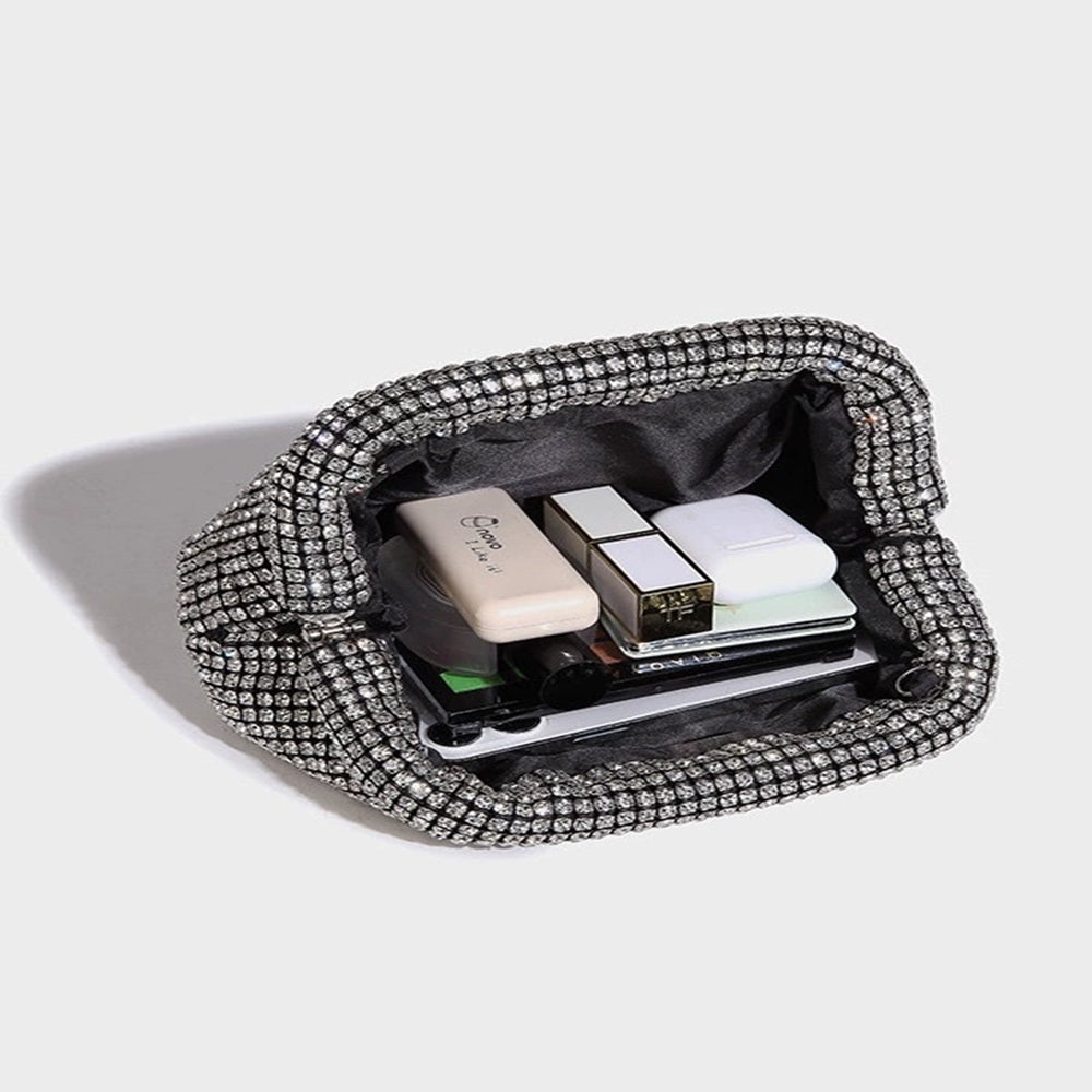 Charming Gorgeous Rhinestone Clutch Women&