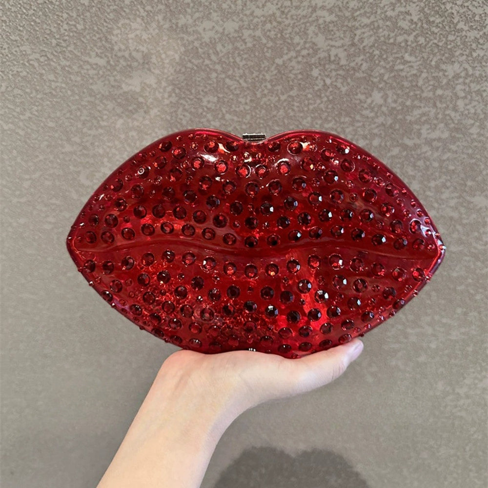 Lovely Gorgeous Crystal Clutch Women&