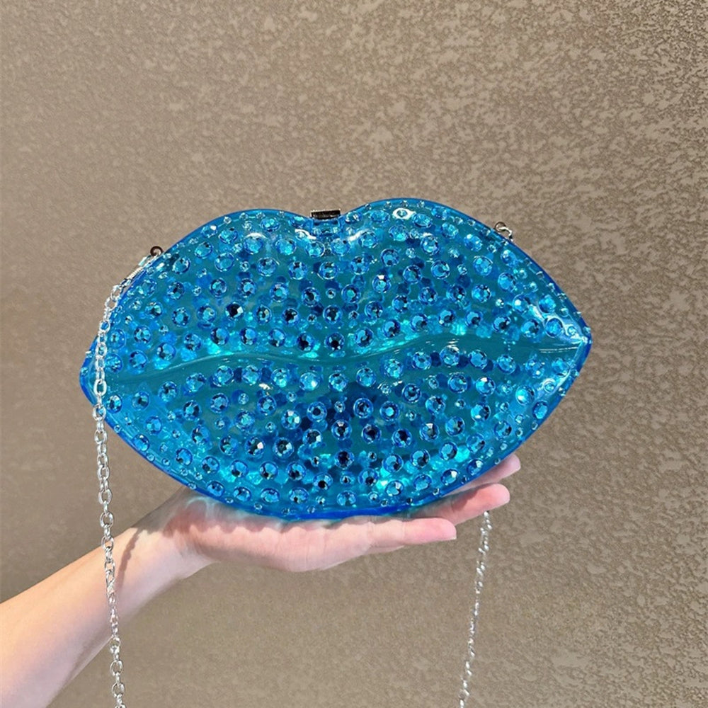 Lovely Gorgeous Crystal Clutch Women&
