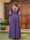 A-Line/Princess Long Plus Size Evening Dresses with Lace Appliques & Half Sleeves