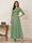 A-Line/Princess Scoop Half Sleeves Ankle-Length Mother of the Bride Dresses with Appliques