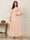 A-Line/Princess Scoop Half Sleeves Ankle-Length Mother of the Bride Dresses with Appliques
