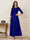 A-Line/Princess Scoop Half Sleeves Ankle-Length Mother of the Bride Dresses with Appliques
