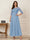 A-Line/Princess Scoop Half Sleeves Ankle-Length Mother of the Bride Dresses with Appliques