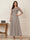 A-Line/Princess Scoop Half Sleeves Ankle-Length Mother of the Bride Dresses with Appliques