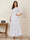A-Line/Princess Scoop Half Sleeves Ankle-Length Mother of the Bride Dresses with Appliques