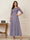 A-Line/Princess Scoop Half Sleeves Ankle-Length Mother of the Bride Dresses with Appliques