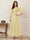 A-Line/Princess Scoop Half Sleeves Ankle-Length Mother of the Bride Dresses with Appliques