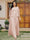 Lace Chiffon Square Neck 3/4 Sleeves 3 Pieces Plus Size Pantsuits with Appliques & Jacket