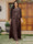 Lace Chiffon Square Neck 3/4 Sleeves 3 Pieces Plus Size Pantsuits with Appliques & Jacket