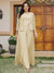 Lace Chiffon Square Neck 3/4 Sleeves 3 Pieces Plus Size Pantsuits with Appliques & Jacket