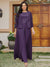 Lace Chiffon Square Neck 3/4 Sleeves 3 Pieces Plus Size Pantsuits with Appliques & Jacket