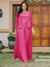 Lace Chiffon Square Neck 3/4 Sleeves 3 Pieces Plus Size Pantsuits with Appliques & Jacket