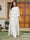 Lace Chiffon Square Neck 3/4 Sleeves 3 Pieces Plus Size Pantsuits with Appliques & Jacket