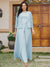 Lace Chiffon Square Neck 3/4 Sleeves 3 Pieces Plus Size Pantsuits with Appliques & Jacket