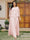 Lace Chiffon Square Neck 3/4 Sleeves 3 Pieces Plus Size Pantsuits with Appliques & Jacket