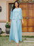 Lace Chiffon Square Neck 3/4 Sleeves 3 Pieces Plus Size Pantsuits with Appliques & Jacket