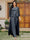 Lace Chiffon Square Neck 3/4 Sleeves 3 Pieces Plus Size Pantsuits with Appliques & Jacket