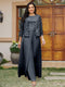 Lace Chiffon Square Neck 3/4 Sleeves 3 Pieces Plus Size Pantsuits with Appliques & Jacket