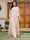 Lace Chiffon Square Neck 3/4 Sleeves 3 Pieces Plus Size Pantsuits with Appliques & Jacket